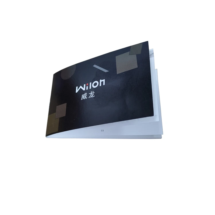 Custom Bulk Printing A4 Paper Flyer Watch Catalogue Brochure Booklet Instruction Manual Printing Brochure Printing