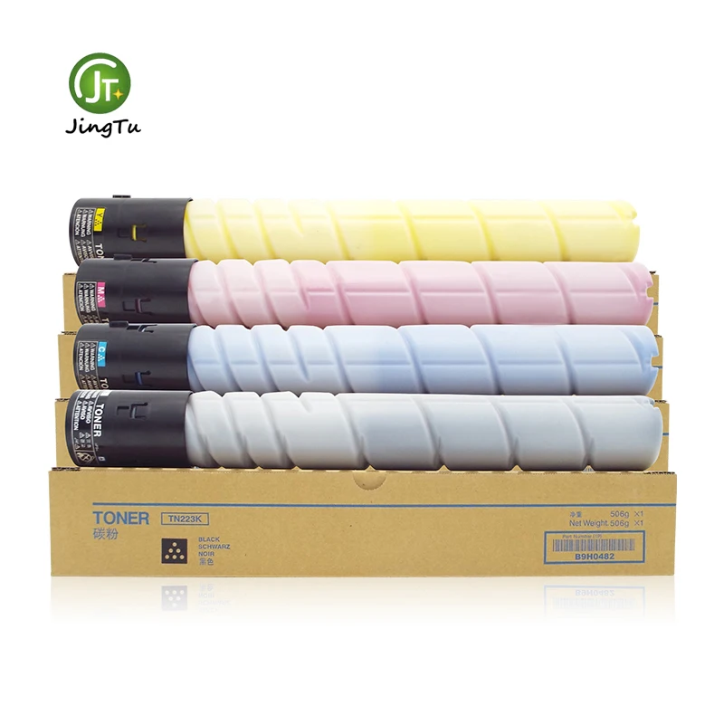 Оригинальный тонер Konica C800 Заправляемый Bizhub C226 C266 C256 C7222 C7226 офисный картридж с тонером TN223