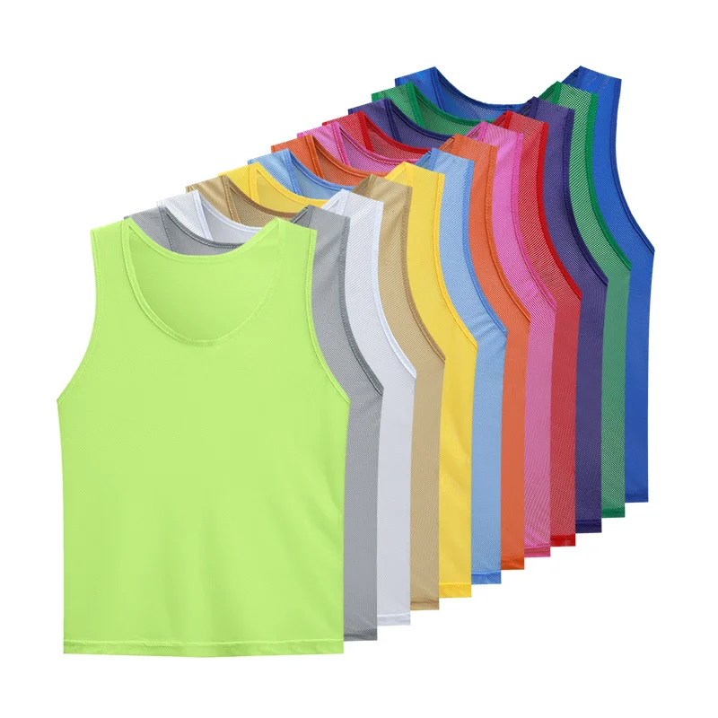 football mesh bibs training vest sports with numbers
