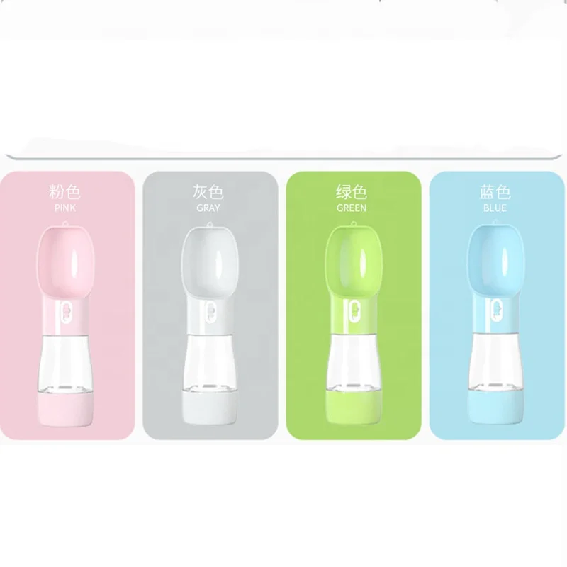 Gorgeous Quality Pet Travel Water Bottle Dispenser Portable Dog Cat Drinking Bottle with Optional Color