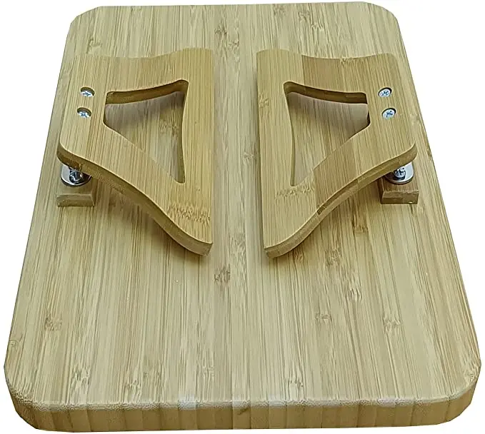 TV Snack Sofa Tray Sofa Arm Clip Table Durable Bamboo Sofa Tray Space-Saving & Practical Couch Table