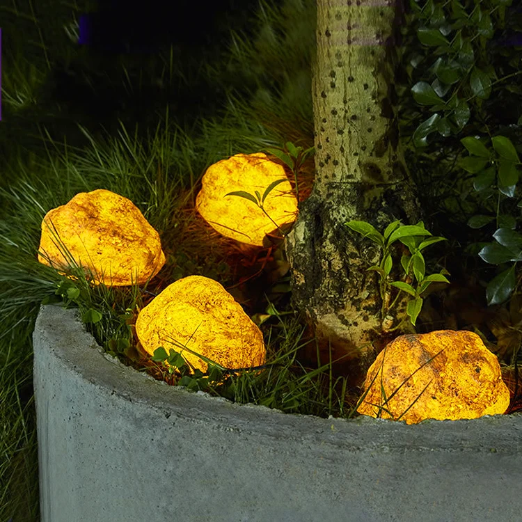 Modern design outside ground lighting decorations security waterproof led solar garden light outdoor landscape
