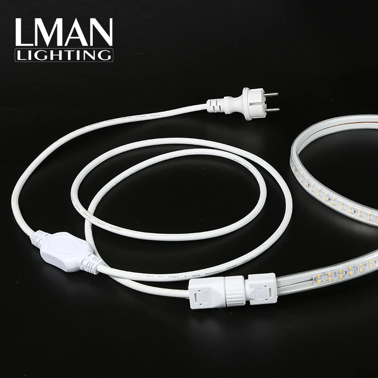 Nordic Design Construction Application Ip67 Connector 220V Smd 2835 Led Strip Light
