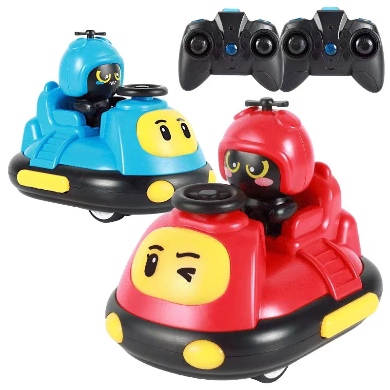 2 Player Battle Game RC Bumper Cars 2Pcs Interactive Remote Control Car Toys Funny Contest RC Toys