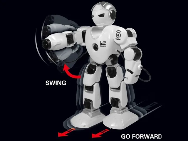 LE NENG TOYS K1 Intelligent Programmable Humaniod 2.4G Remote Control Robot With Music Dance Arm-swing Function