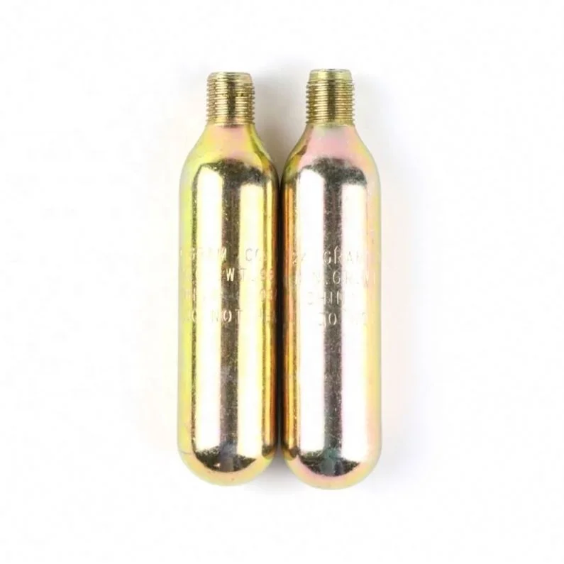 Strict inspected 30Cc/24G 1/2-20UNF Threaded CO2 Gas Cylinder With Customization For Lifesaving/Life Jacket/Life Vest