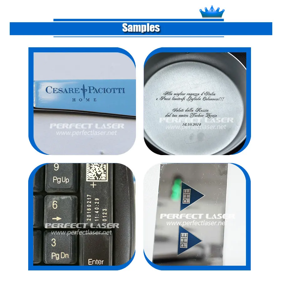 Perfect Laser- 20w portable stainless steel metal pvc ppr latest laser marking machine scale marking laser machine