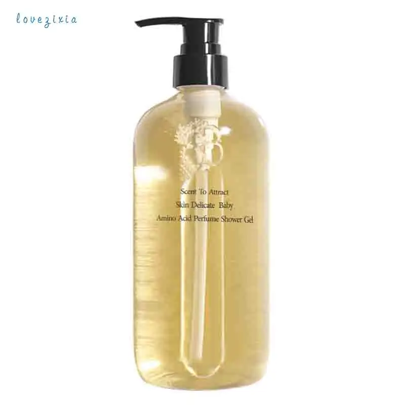 Amino acid whitening moisturizing moisturizing blue campanula perfume shower gel lasting fragrance 72 hours shower gel OEM priva