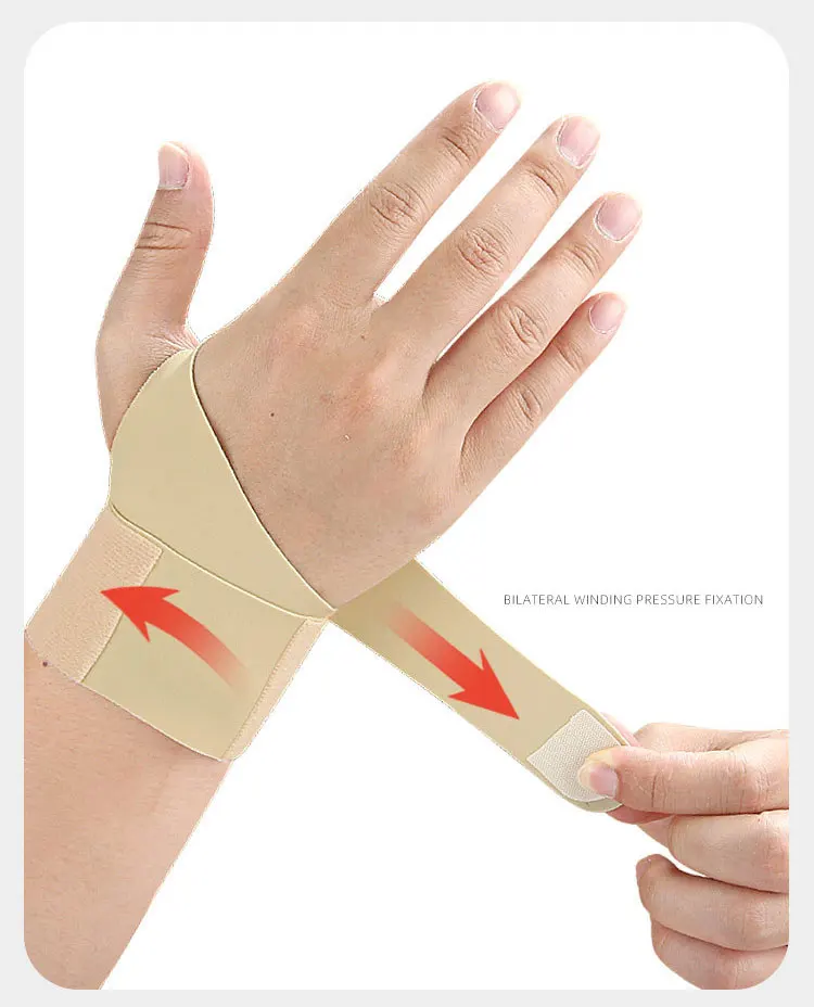 High Quality Comfortable Breathable Adjustable Thumb Joint Fixed Support Sports Wrist Protector Straps