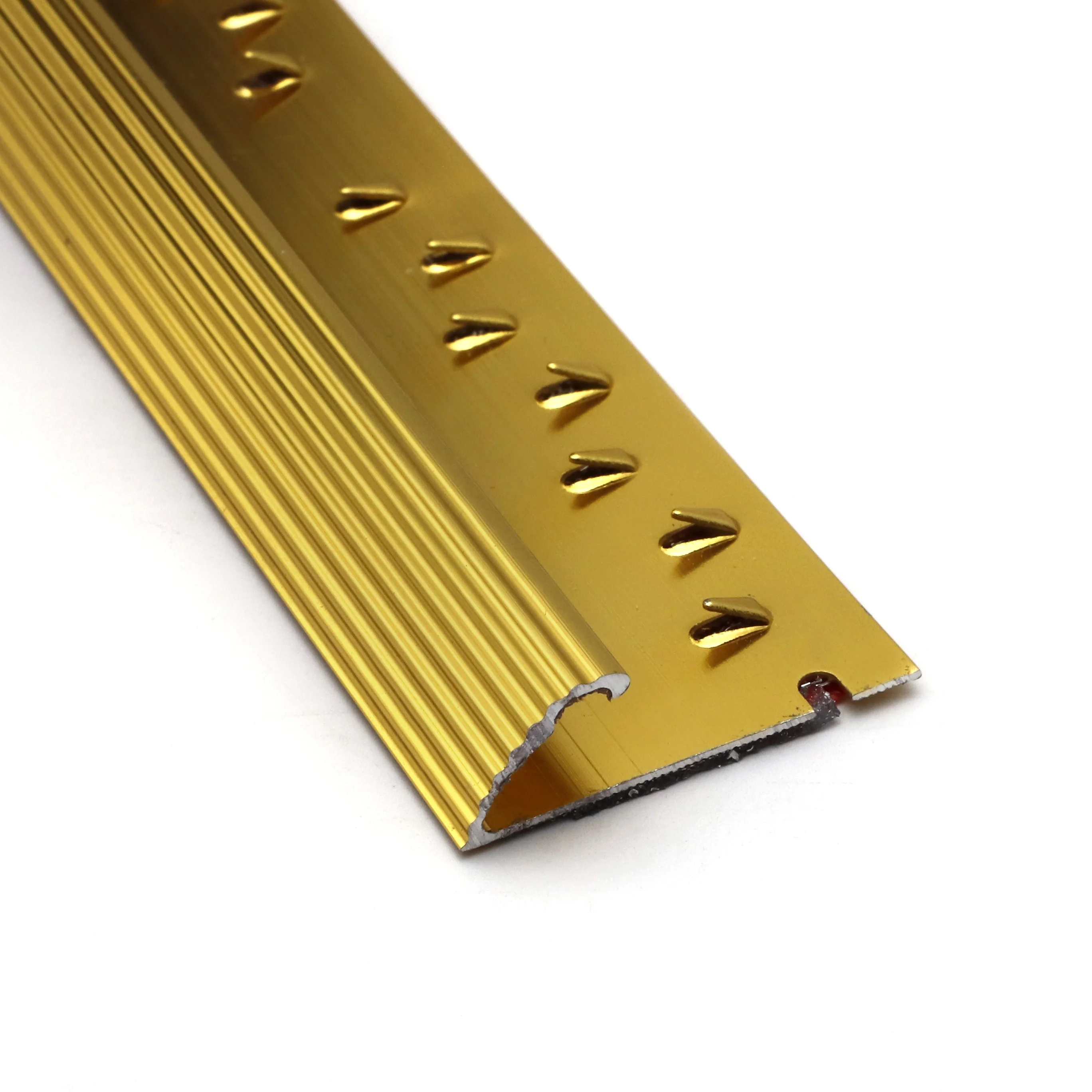 NIUYUAN Metal Tile Carpet Transition Aluminum Edge Trim for Carpet