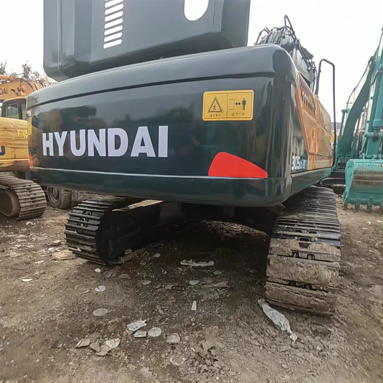 excavator hyundai 305-9T used Hot selling Korean original tracked modern 305 excavator with 30 tons