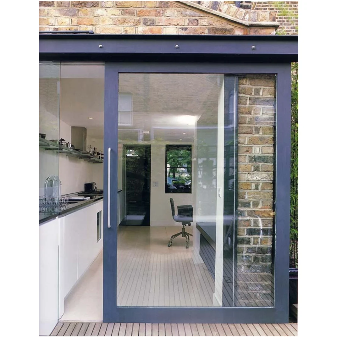 Звуконепроницаемые внутренние раздвижные двери сарая, алюминиевые раздвижные двери и окна