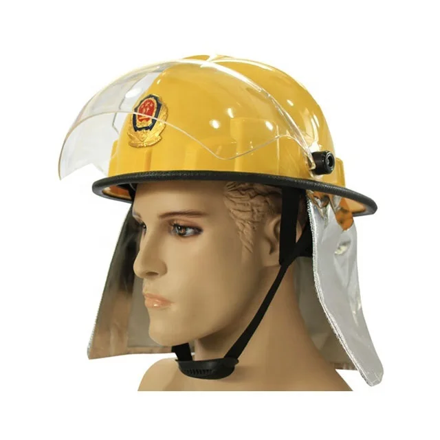 Emergency fire rescue protection helmet manufacture