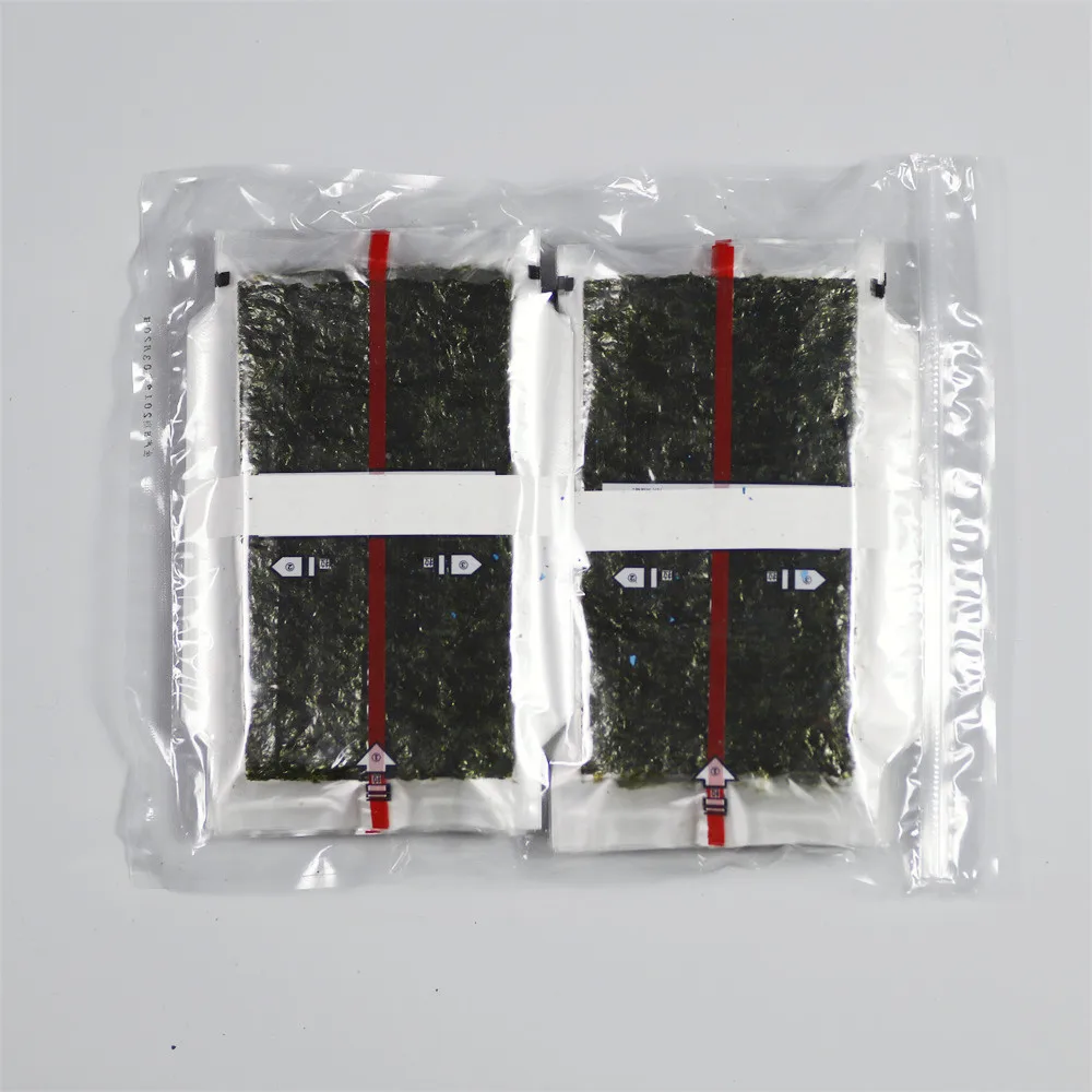 microwaved good quality factory price dark green grade C triangle onigiri nori for sale
