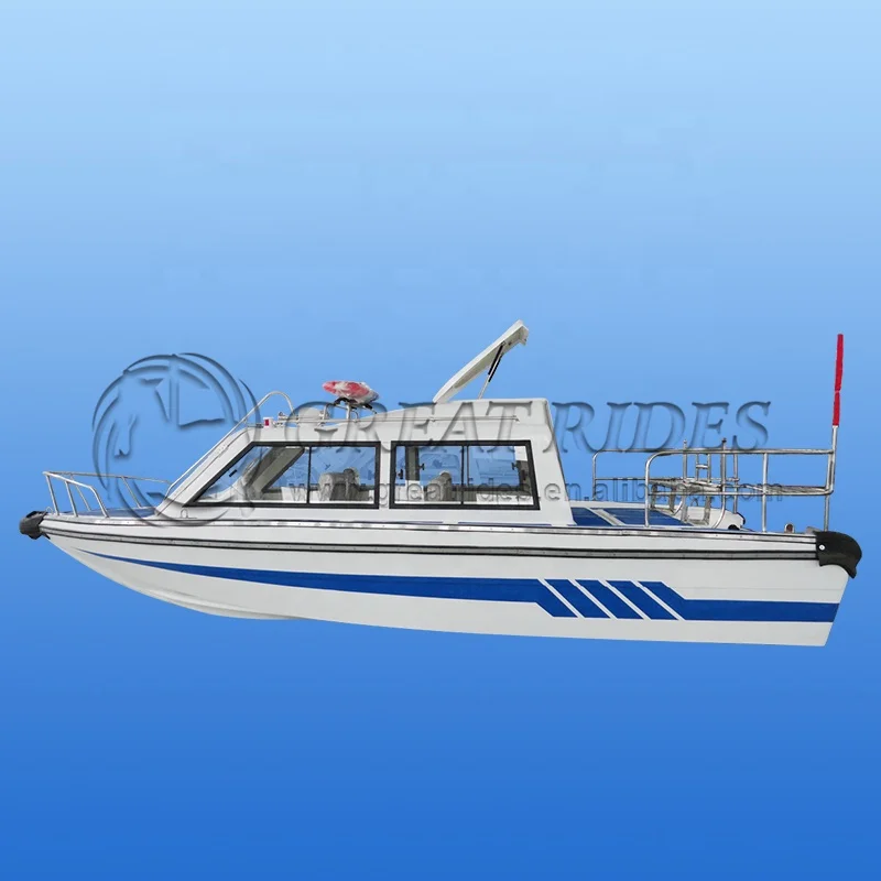 Modern Water Entertainment 6.5M 21.3 Feet Water Sport Jet Boat Water Luxurious Fiberglass Boat