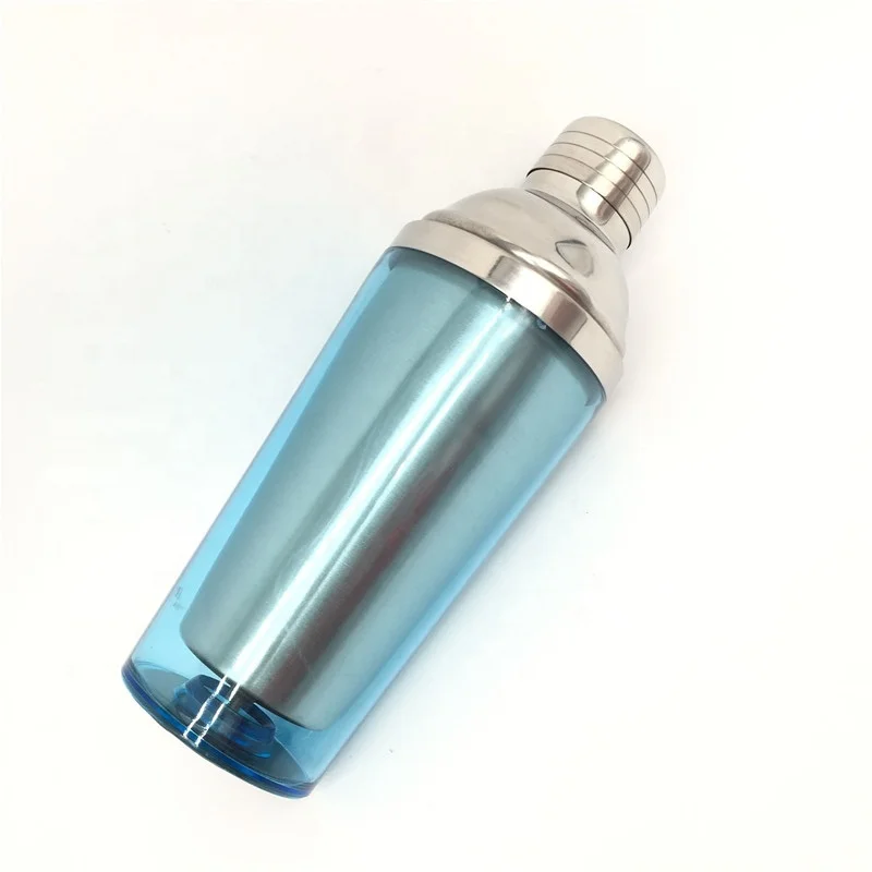 Top Seller Bartender Kit Stainless Steel Bar Tool Set Cocktail Shaker bar Set With Bamboo Stand