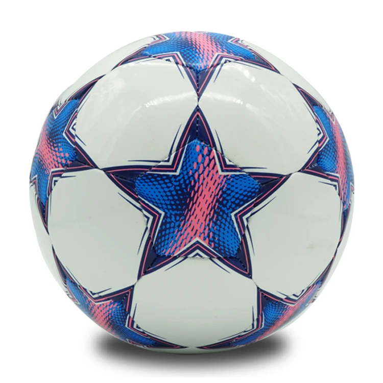 Custom LOGO And Size PU TPU PVC Soccer Ball Official Size Game Football Kids Ball For Outdoor