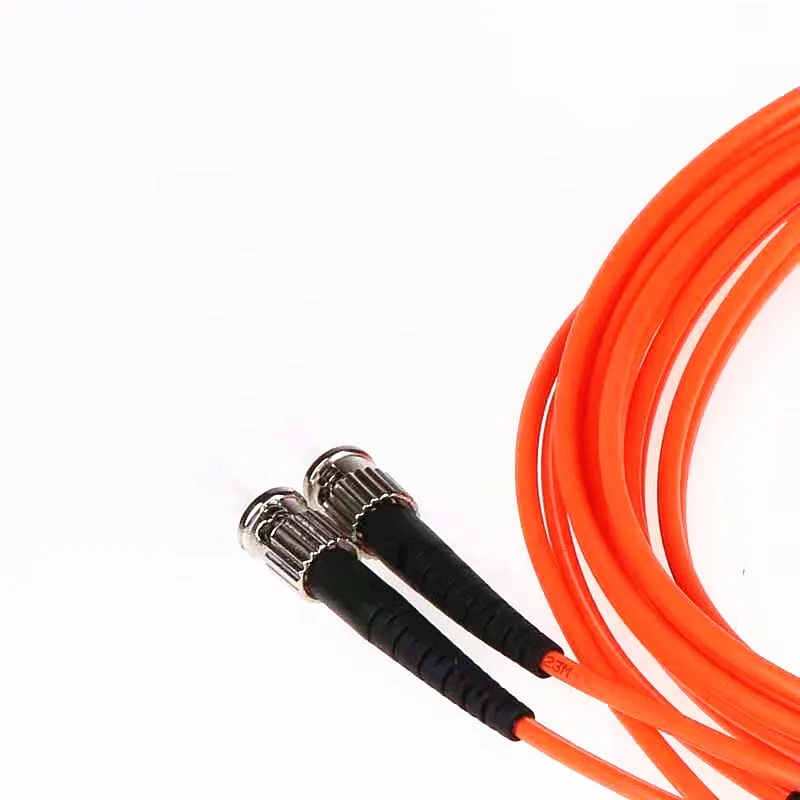
Factory price ST/UPC-ST/UPC multimode dual-core fiber optic cable 
