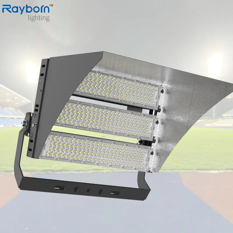 300w 400w 500w 1000w led flood light manufacturer with High Pole Wharf Soccer Football pitch hockey ball light