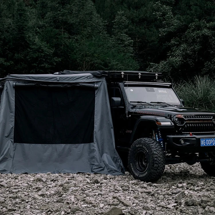 Outdoor Backpacking Hiking Picnic Dutch Boat 270 Free Standing With Lights Tent Car Camper Awning