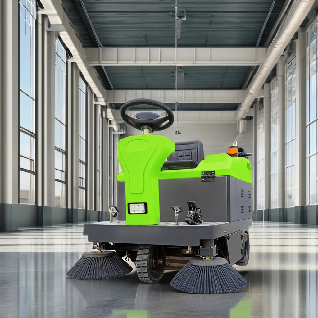 Sweeping Equipment Fully Enclosed Park Dust Vacuum Suction Road Cleaning-Sweeper Vacuum Leaf Cleaner-Brushes Truck