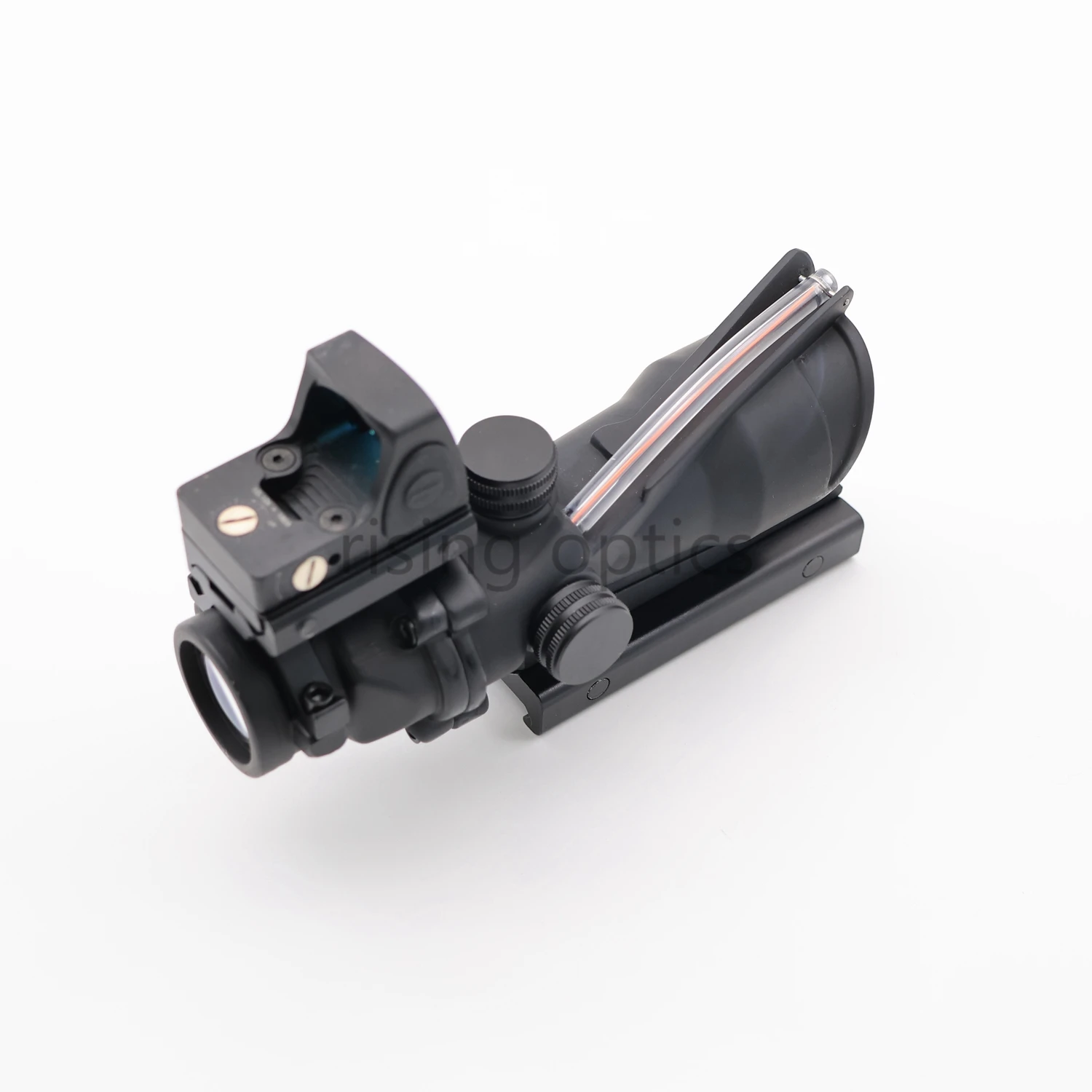 4X32 ACOG оптический прицел из натурального волокна с мини-RMR Red Dot Scope Combo тактический оптический прицел