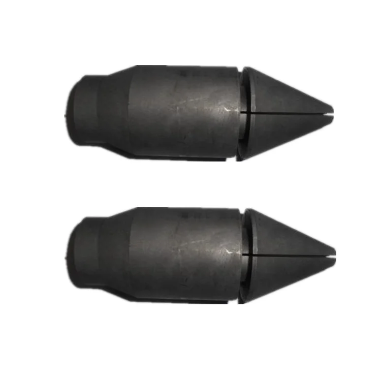 Factory supply all shapes graphite chucks graphite nozzle manufacturer