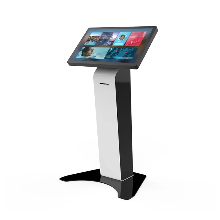 Новый дизайн wifi Интернет 32 дюймов самообслуживания информация сенсорный билет очереди машина киоск