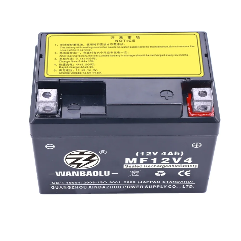 wholesale motorcycle parts 12V 5AH  YTX5L-BS,YTZ6S motorcycle battery