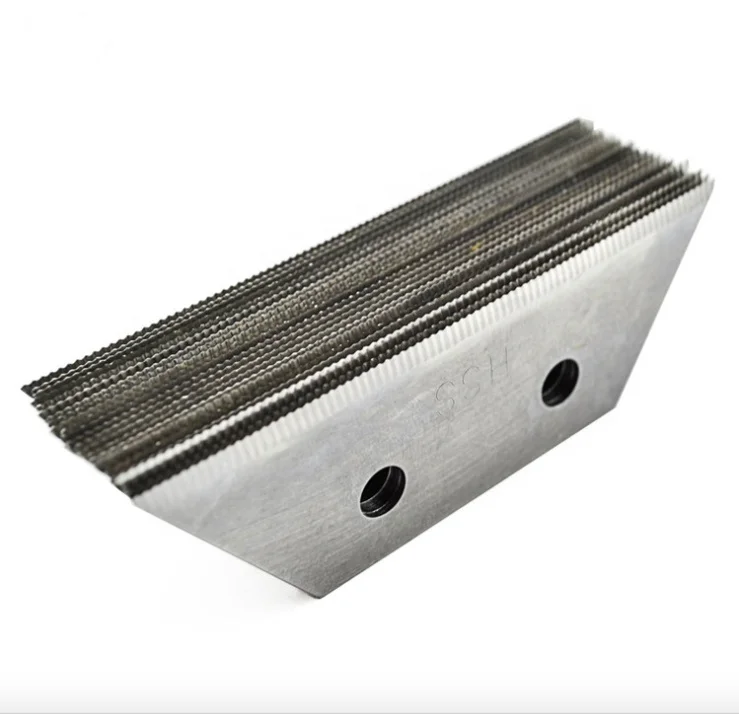 Customized HSS non-woven fabric blade trapezoidal sawtooth blade trapezoidal carpet blade