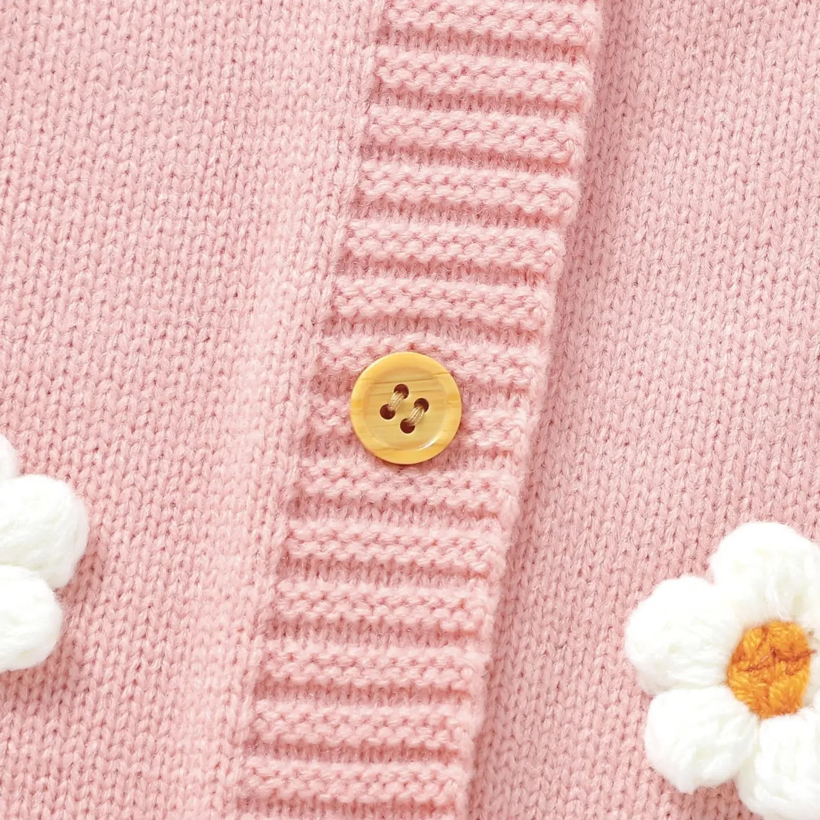 Toddler Baby Girl Sweater Clothes Baby Romper Cotton White Cardigan Long Sleeve Knit Costume For Girl Newborn Warm Outerwear