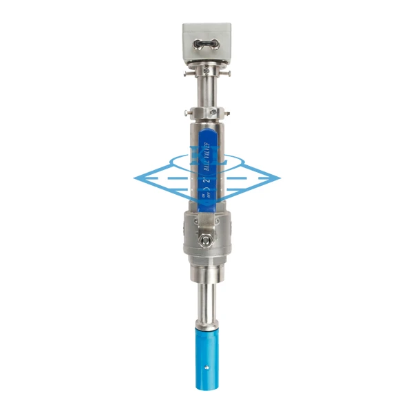 insertion type electromagnetic flow meter, plug-in electromagnetic flowmeter