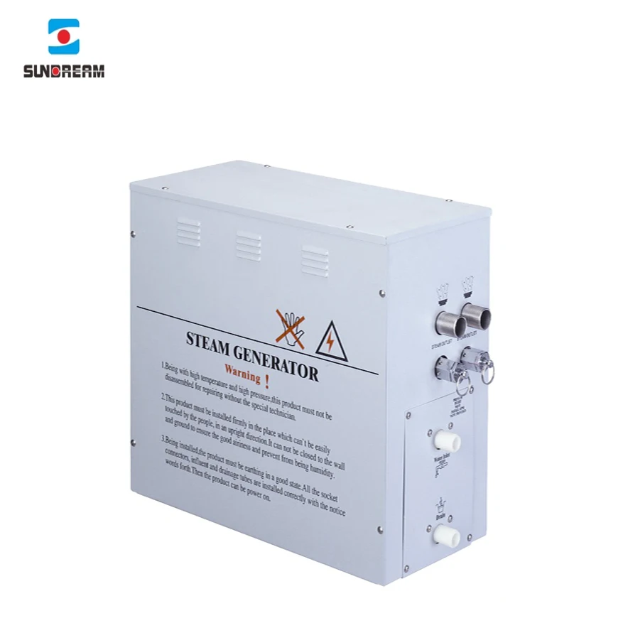 SUNDREAM smart steam generator 9kw for steam bath dubai shop pcb controller for steam bath generator
