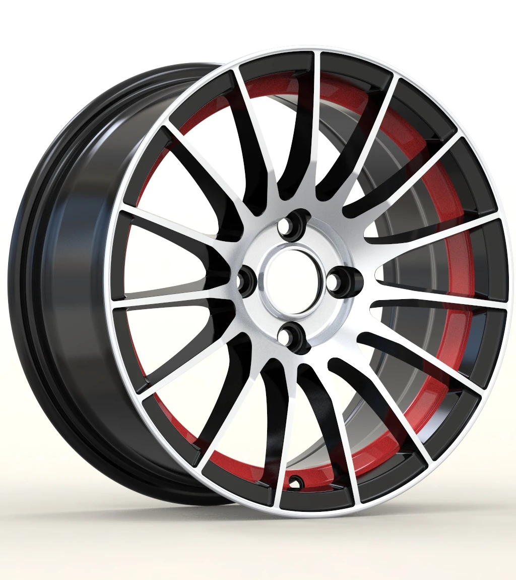 14 16 17 rines para autos 4x100 4100 cerchi in lega 4 fori forged wheels 4 holes