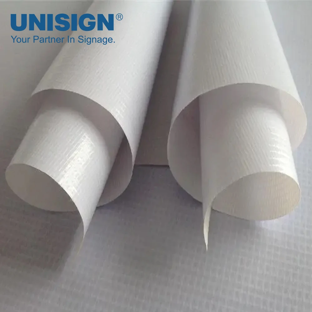Poster Material PVC Vinyl Flex Media Banner Rolls Panaflex PVC Flex Roll for Advertising Material