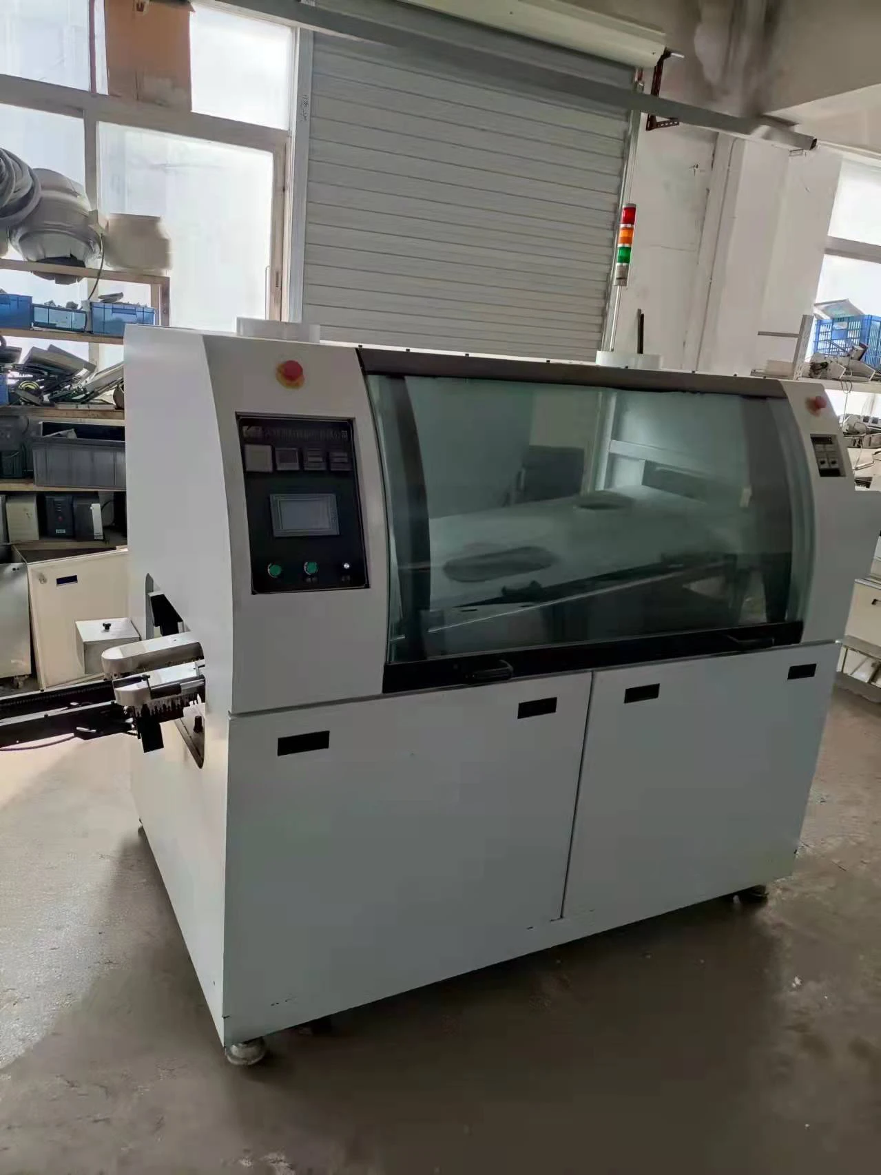 SMT Assembly Equipment Wave Soldering Machine for LED Light PCB Production line wave solder machine pcb