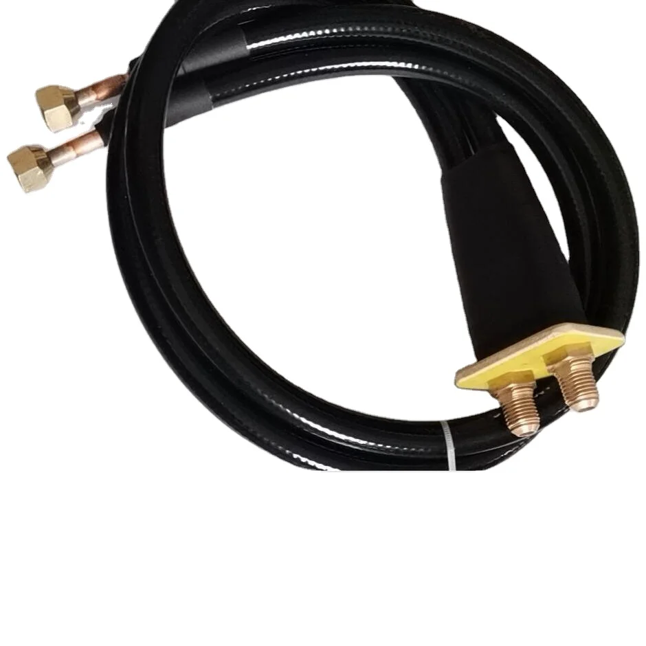 1M Water cooling soft cable with induction coil connectors induction heating machine prolong cable