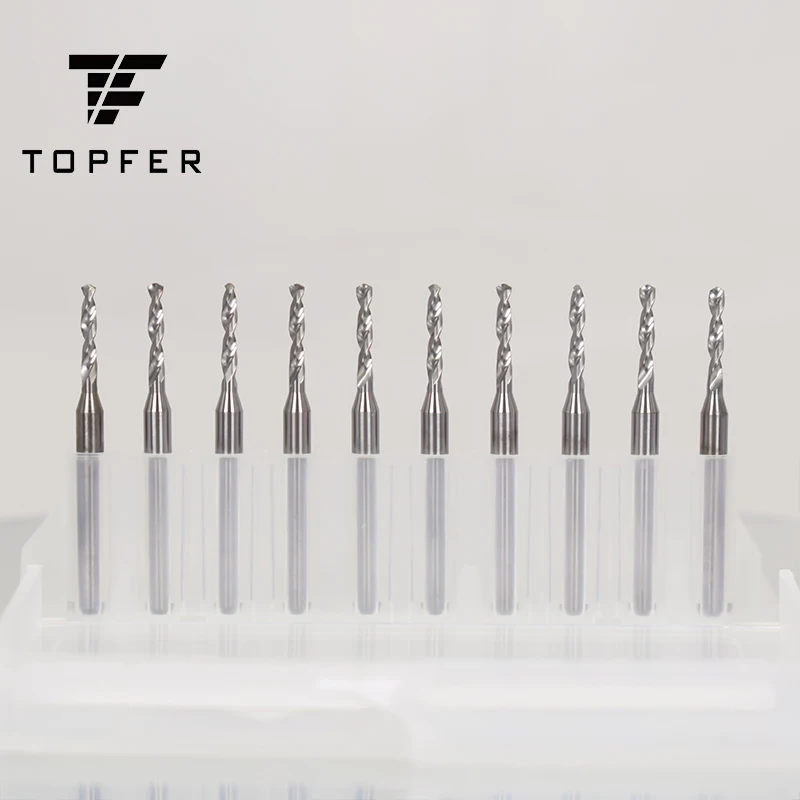 
CNC Solid Carbide PCB Micro Drill Bit Set Melt-blown Fabric Mask Machine Accessories 3.175mm 