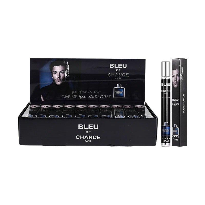 35 мл, оптовая продажа с фабрики, мужские духи OEM/ODM, высококачественные духи для мужчин с витринной коробкой BLEU DE CHANCE Paris