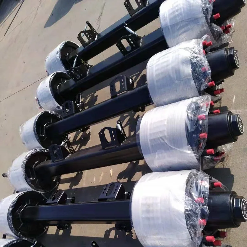  Online customization Stainless Steel BPW axle trailer heavy truck rear