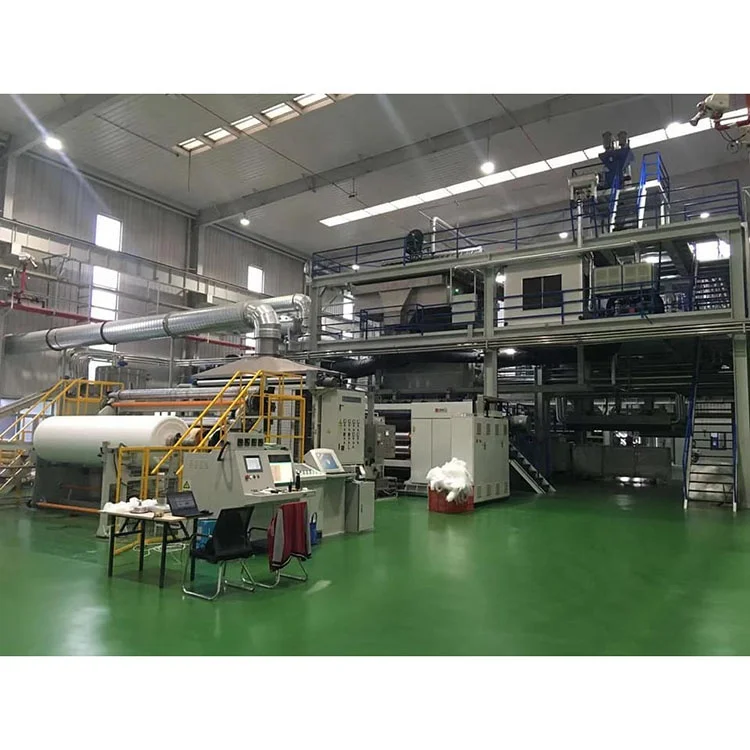 hot selling pp spunbond non woven fabric making textile clothe machine plant non woven fabric making machine for carpet making