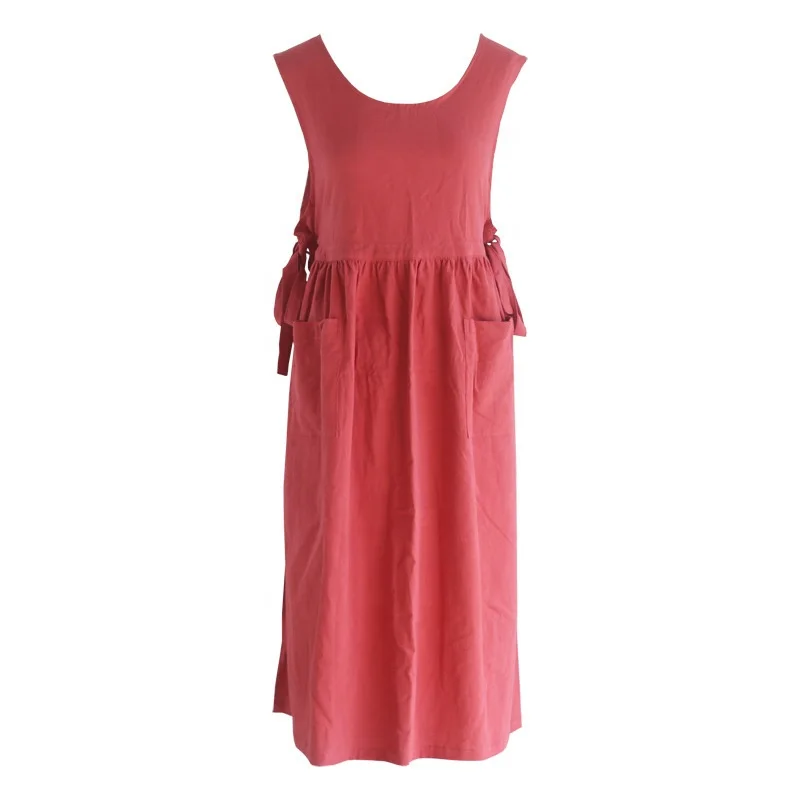 wholesale fashionable coffee shop aprons 100% cotton vintage aprons for baking florist salon cooking Kitchen