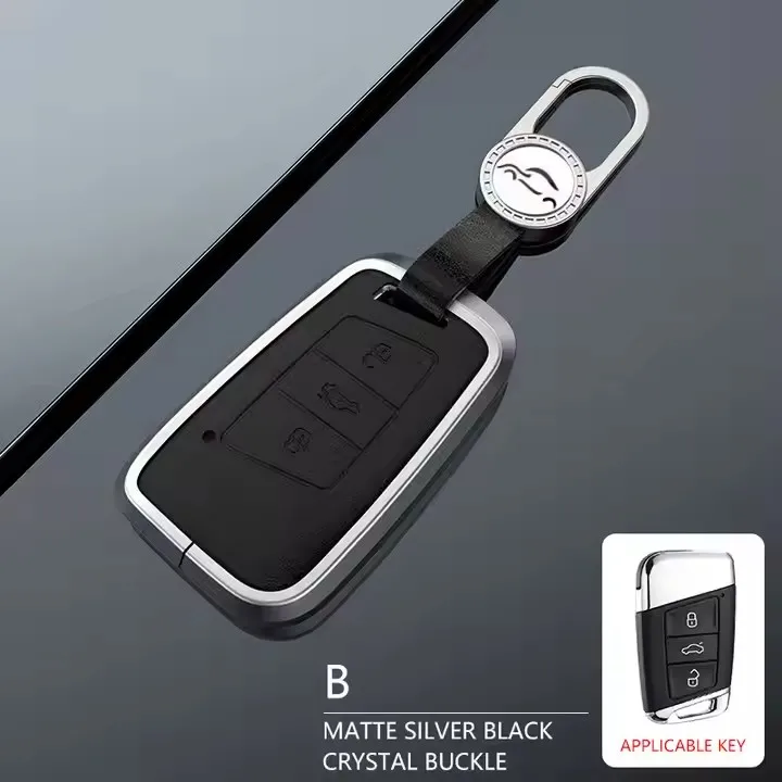 All-inclusive Car Key FOB Case Cover Key Chain Car Key Case Cover For VW Golf 4 5 6 7 Bora Jetta POLO MK4 MK6 Bora Passat B5 B6