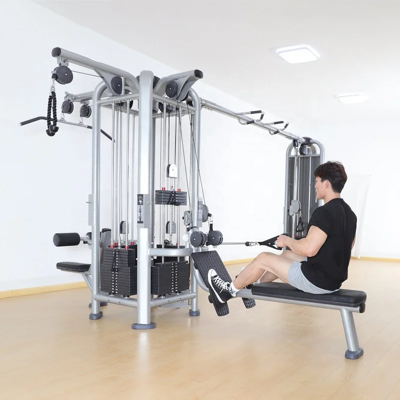 commercial    grade 5-multi jungle  Gym fitness equipment flat oval tube machine for gym center