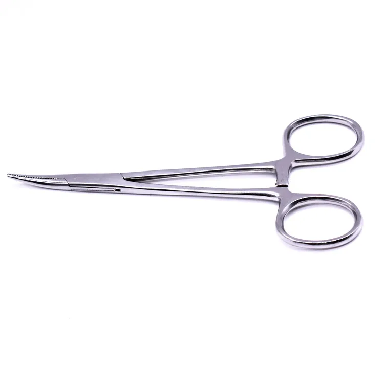 Factory direct fishing tools stainless steel forceps hemostatic forceps for animal