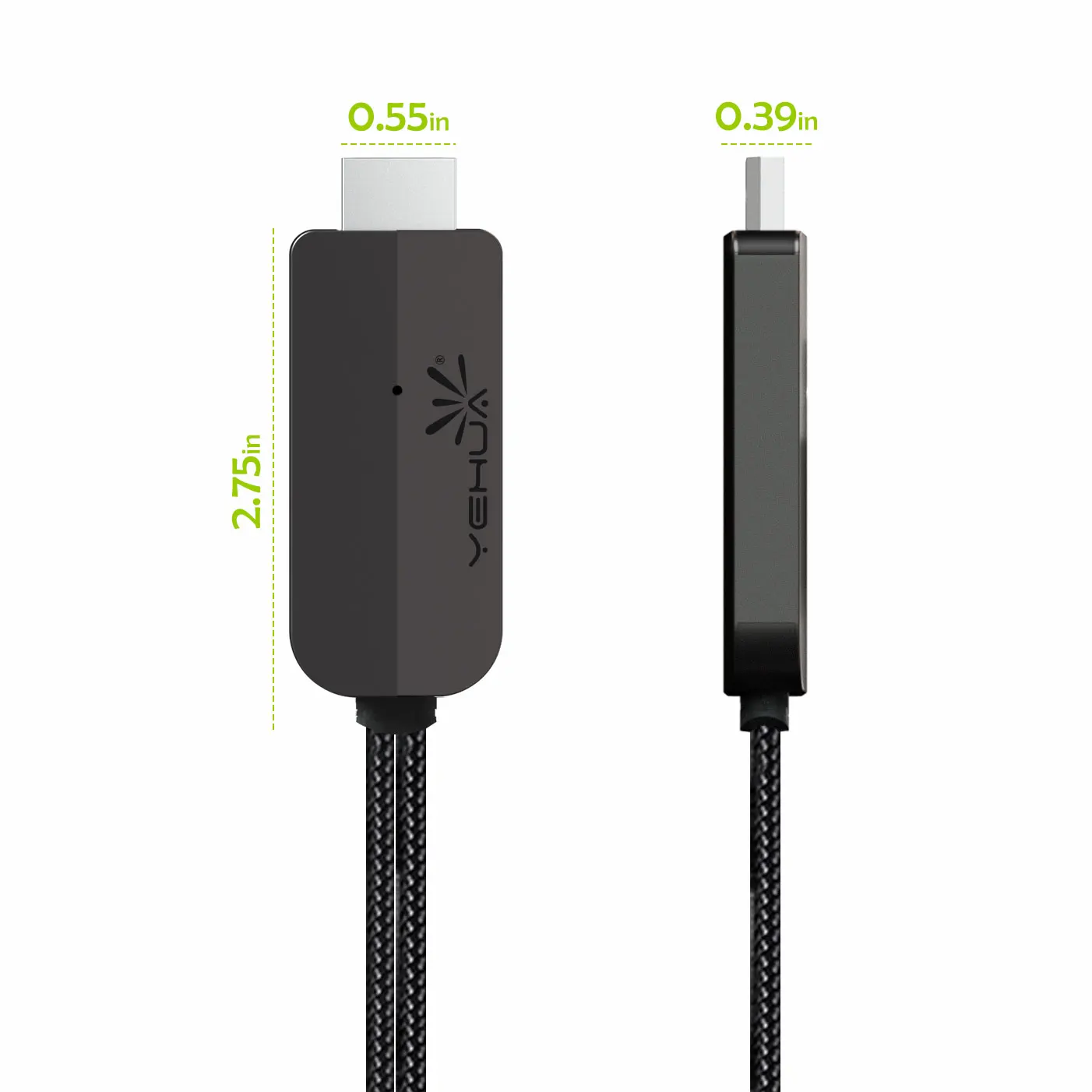 YEHUA Lighting to H DMI Adapter USB Cable H DMI 1080P Audio Adapter