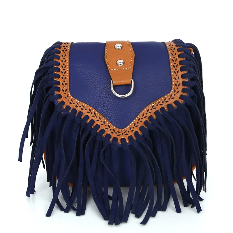 Carpet Crochet Tote Custom Tassel Crossbody Cowboy Bag Boho Fringe Messenger Bags Bohemian Leopard Tote Bags Handbag