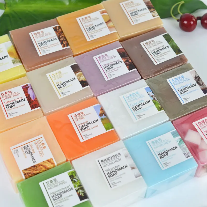 Mint Leaf Organic Bath Handmade Base Whitening Soap