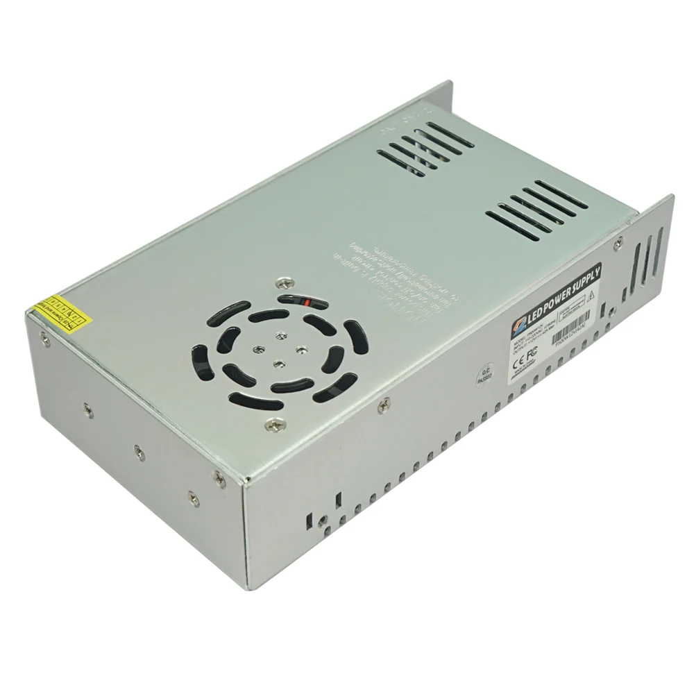 110V 120V AC DC 24V 20A 500W LED Driver Transformer Power Supply For LED Strip Lights And 3D Printer