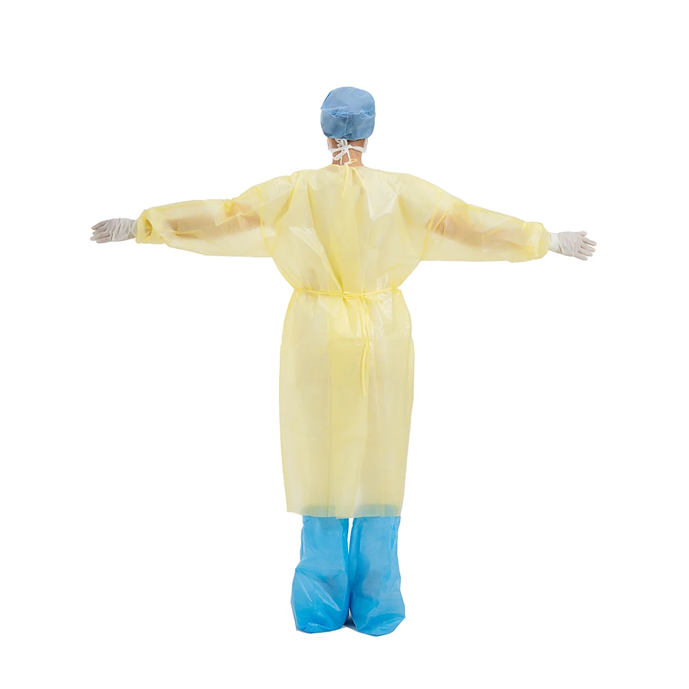 Waterproof Surgical Gowns CE ISO Approved SMS Surgical Gown Disposable Sterile Isolation Gowns Medical Protective Clothing OEM